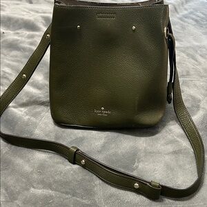 Kate Spade Olive Green Crossbody Bag